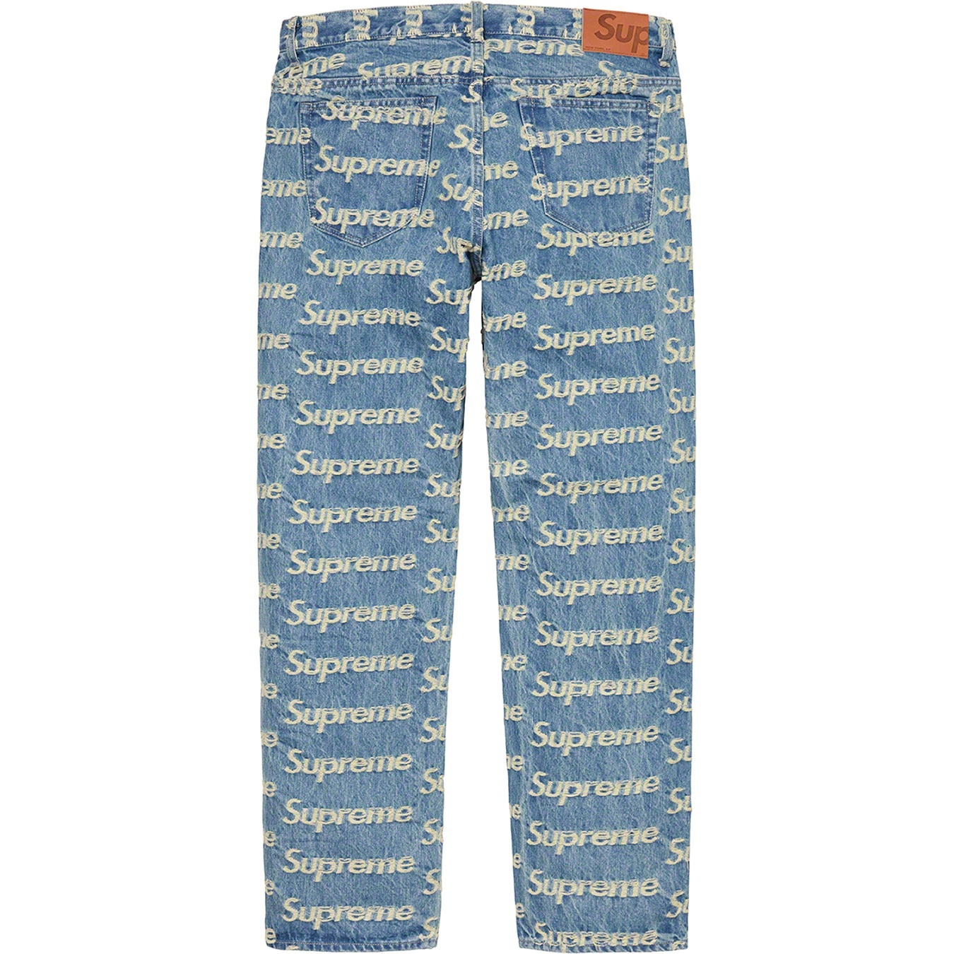 Frayed Logos Regular Jean view 4
